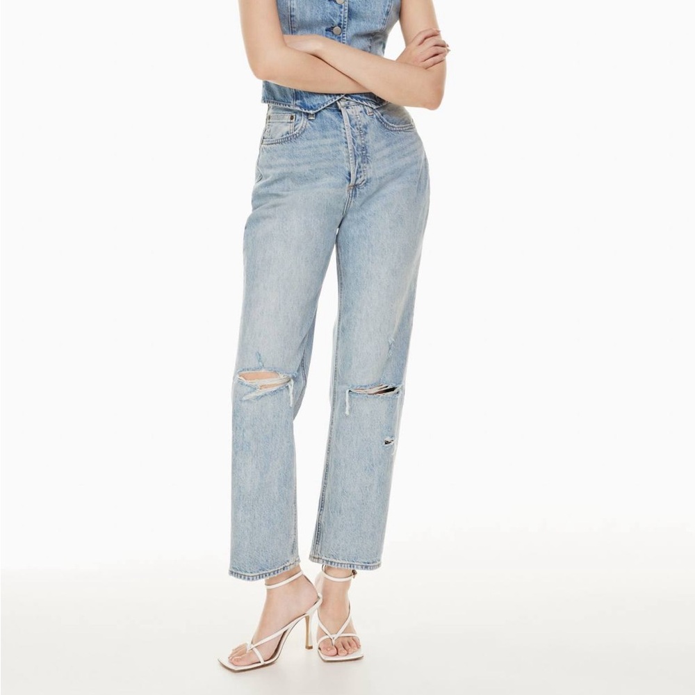 Aritzia Denim Forum Joni High Rise Loose Jean 29L